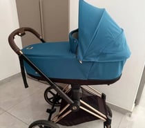 Poussette Cybex Priam 4 avec détails dorés