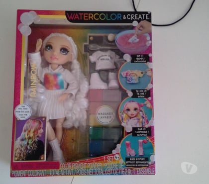 Jeux jouets occasion Fournoules Cantal - Photos Vivastreet WATERCOLOR RAINBOW HIGH
