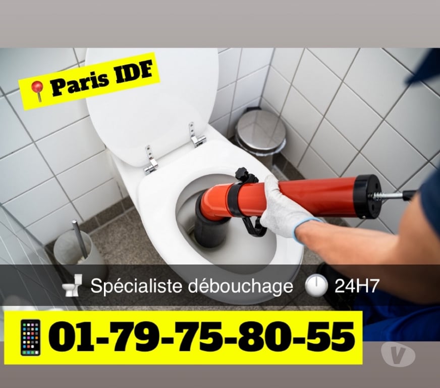 Artisans & dépannages Paris Paris 19ème ardt - 75019 - Photos Vivastreet 🆘 Spécialiste Debouchage Canalisation ✅
