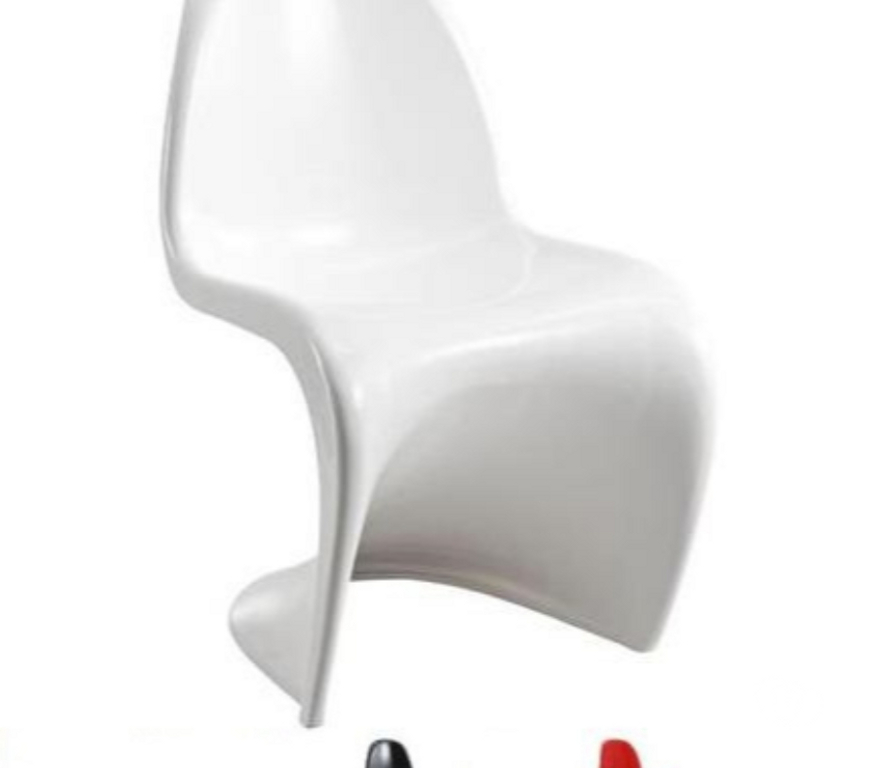 Ameublement & art de la table Ain Bellignat - 01100 - Photos Vivastreet Chaise design Panton chair brillante blanc noir ABS
