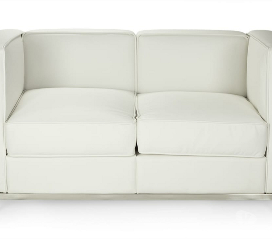 Ameublement & art de la table Ain Bellignat - 01100 - Photos Vivastreet Sofa design Lc2 cuir veritable blanc