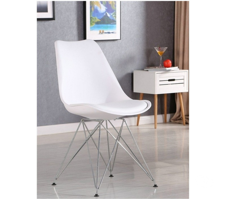 Ameublement & art de la table Ain Bellignat - 01100 - Photos Vivastreet Chaise blanc noir DSR coussin simili-cuir