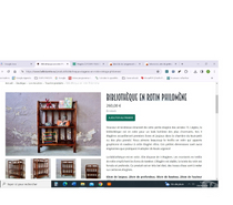 BIBLIOTHEQUE ROTIN