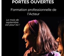 PORTES OUVERTES : Formation Professionnelle de l’Acteur