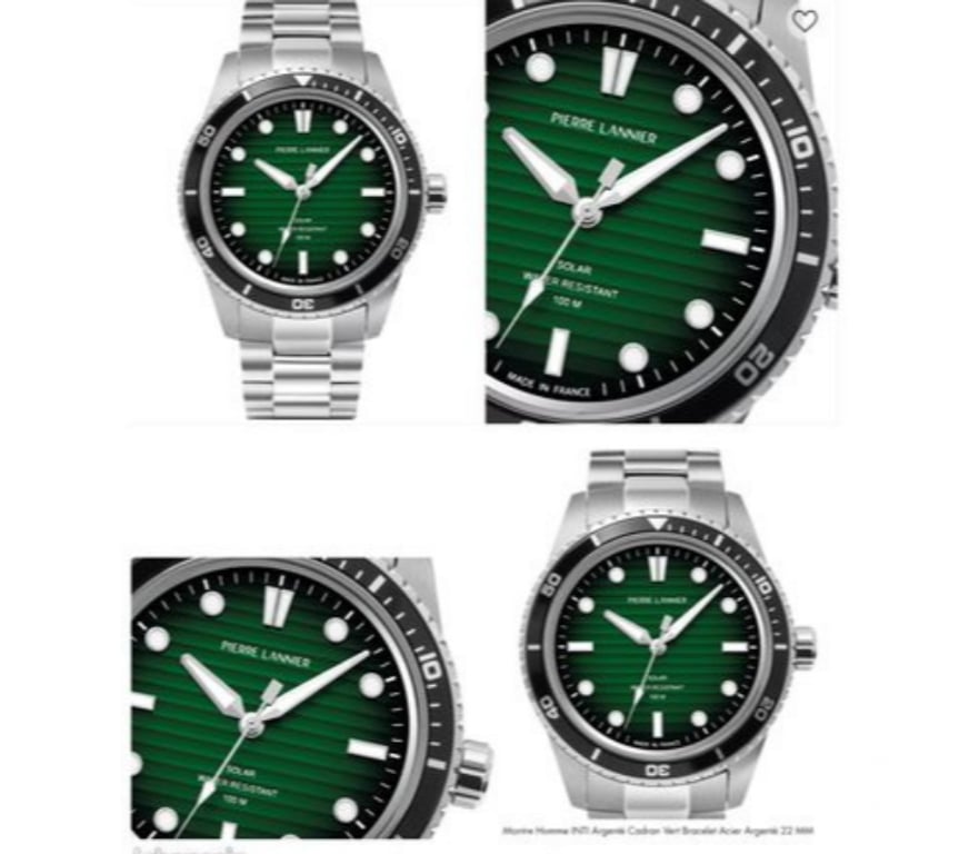Montres occasion Meurthe-et-Moselle Tomblaine - 54510 - Photos Vivastreet Coffret mixte 2 montres Pierre Lannier, NEUF et GARANTI !!