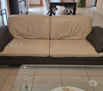 Ensemble canapé cuir Calia Italia