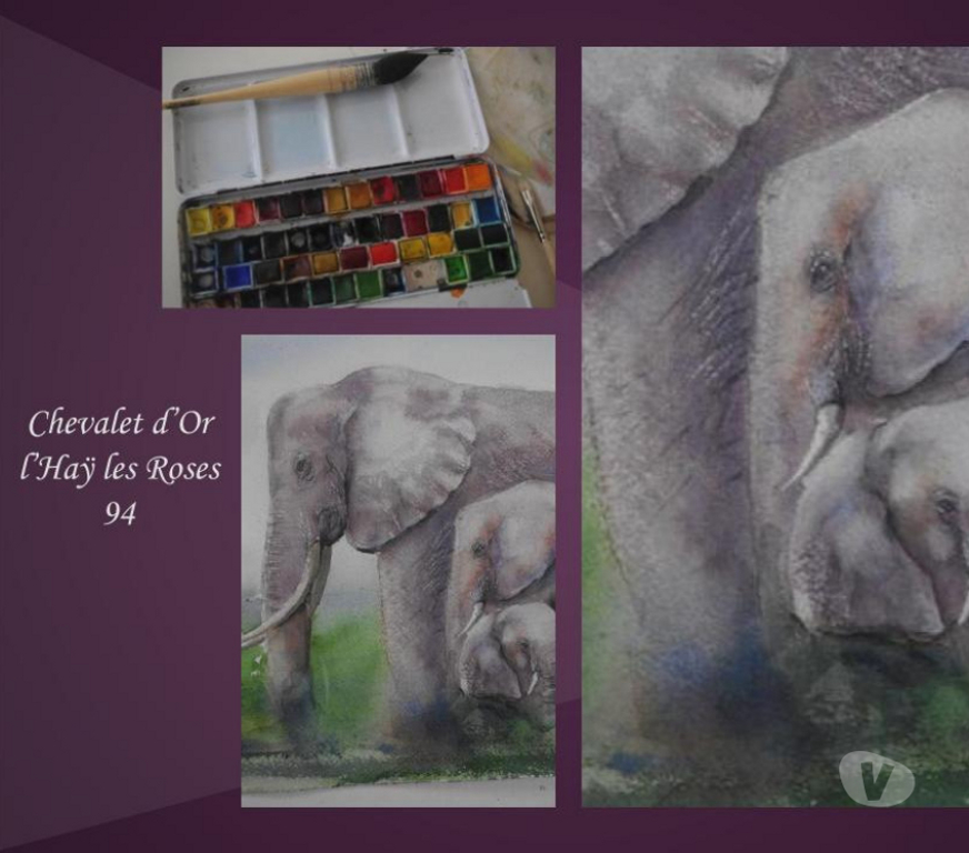 Autres cours Val-de-Marne L'Hay les Roses - 94240 - Photos Vivastreet COURS d'AQUARELLE