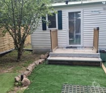 Mobilhome OHARA sur terrain de 400 m2 dans un camping