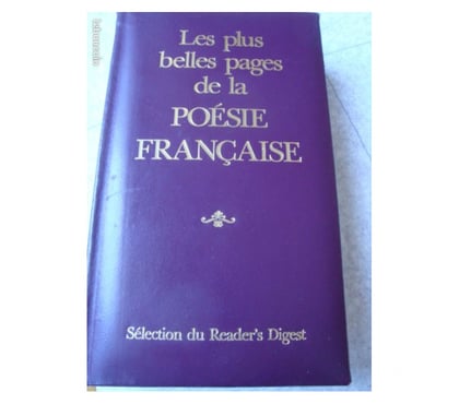 Livres Lyon Lyon - Photos Vivastreet LES PLUS BELLES PAGES DE LA POESIE FRANCAISE