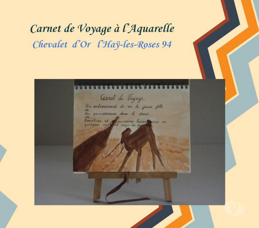 Autres cours Val-de-Marne L'Hay les Roses - 94240 - Photos Vivastreet COURS D'AQUARELLE