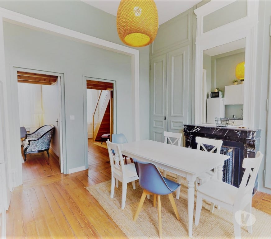 Appartement meublé Nord Lille - Photos Vivastreet Colocation de 3 chambres de 60m2