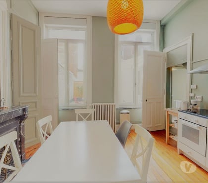 Appartement meublé Lille Lille - Photos Vivastreet Colocation de 3 chambres de 60m2