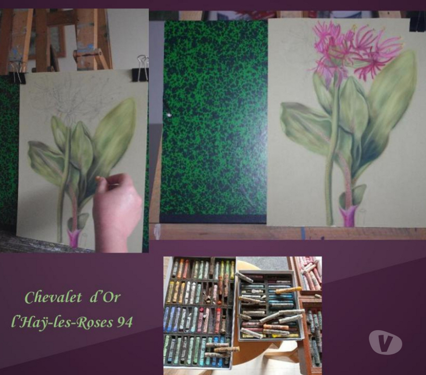 Autres cours Val-de-Marne L'Hay les Roses - 94240 - Photos Vivastreet COURS de PASTEL au CHEVALET D'OR 94 proche de PARIS