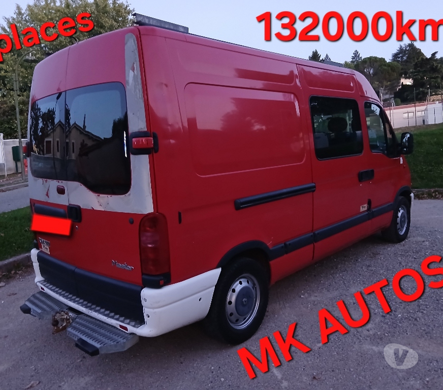Véhicules commerciaux & utilitaires d'occasion Rhône Marennes - 69970 - Photos Vivastreet Master l2h2 6 places 132000km