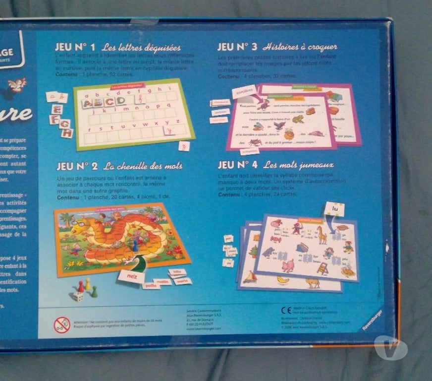 Jeux - Jouets Pyrénées-Atlantiques Abere - 64160 - Photos Vivastreet 6€ Mon atelier de lecture (Ravensburger)