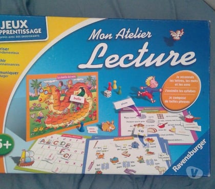 Jeux jouets occasion Abere Pyrénées-Atlantiques - Photos Vivastreet 6€ Mon atelier de lecture (Ravensburger)