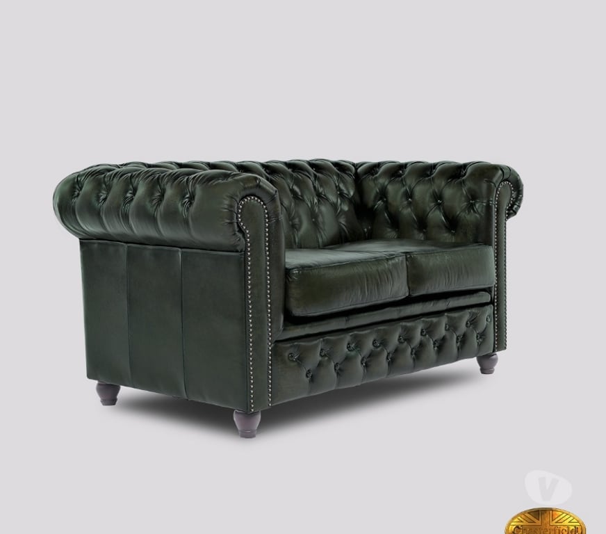Ameublement & art de la table Paris Paris 5ème ardt - 75005 - Photos Vivastreet Canapé Chesterfield 2 places Antique Vert FT
