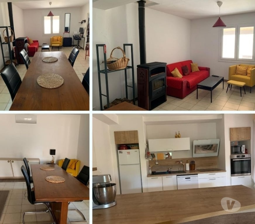 Vente Maison Vaucluse Piolenc - 84420 - Photos Vivastreet Maison 3 chambre, 106m2, garage, jardin, terrasses