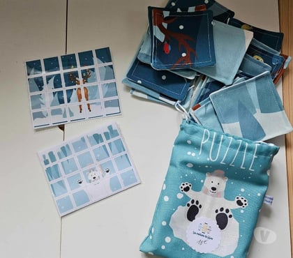 Jeux jouets occasion Thizy Rhône - Photos Vivastreet Puzzle en tissu ours polaire