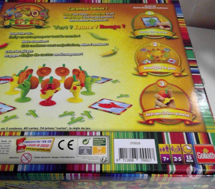 Jeux - Jouets Charente Alloue - 16490 - Photos Vivastreet 8€ Senor Pepper (goliath)