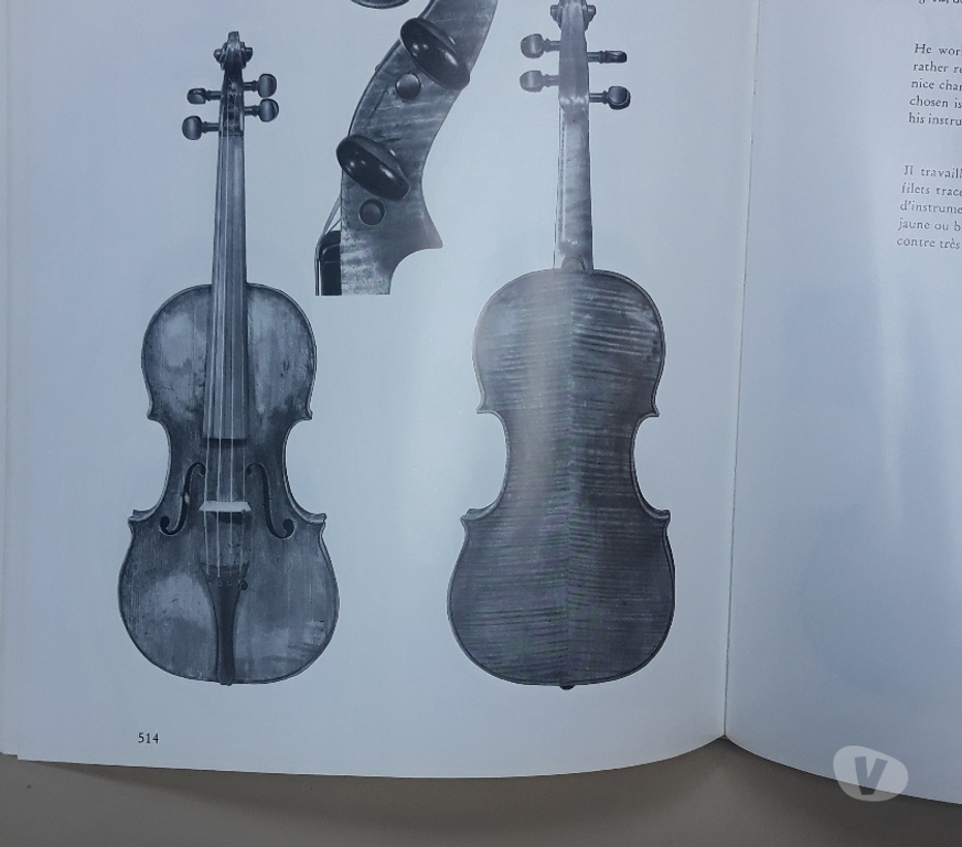Livres occasion Bouches-du-Rhône St Victoret - 13730 - Photos Vivastreet Dictionnaire des luthiers italiens