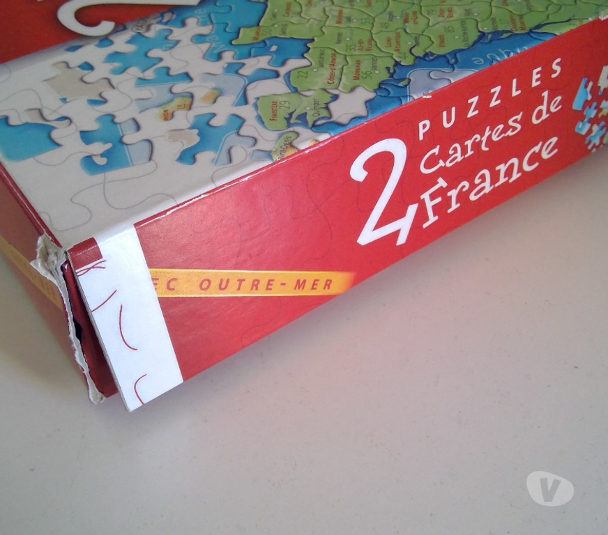 Jeux - Jouets Cher Ainay le Vieil - 18200 - Photos Vivastreet 7€ PUZZLE 2 CARTES DE France