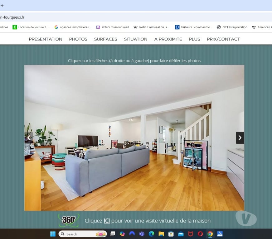 Vente Maison Yvelines St Germain en Laye - 78100 - Photos Vivastreet Vente maison dans bel anvironement