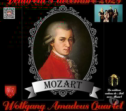 Spectacles Les Arcs Var - Photos Vivastreet WOLFGANG AMADEUS QUARTET = HOMMAGE à MOZART