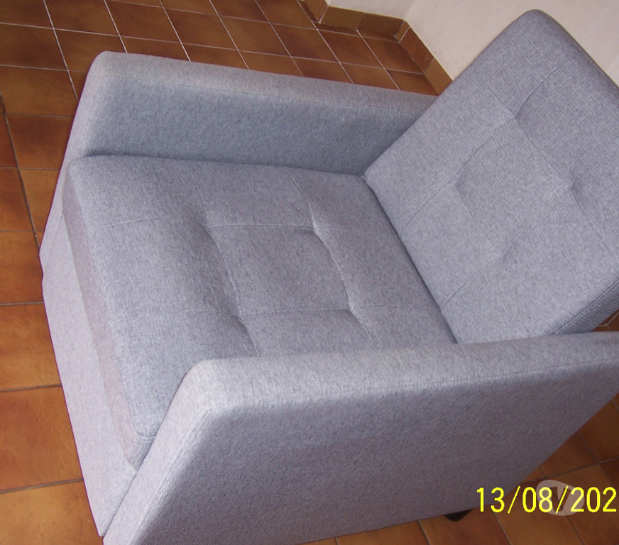 Ameublement & art de la table Oise Porquericourt - 60400 - Photos Vivastreet 1 fauteuil converlible tissu gris