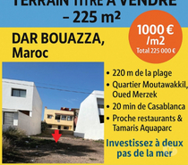 Terrain à vendre au Maroc