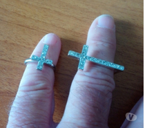 Deux Bagues Croix