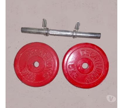 Matériel de sport Nimes Nimes - Photos Vivastreet Barre d'haltère + 2 disques = 12kg
