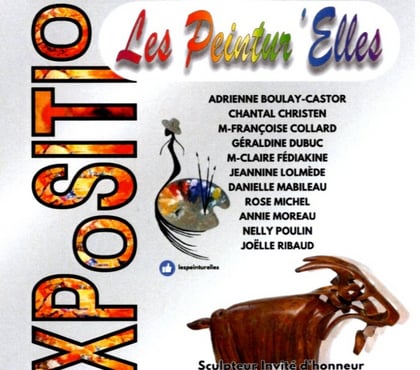 Exposition Visites St Jean le Blanc Loiret - Photos Vivastreet EXPOSITION des PEINTUR'ELLES