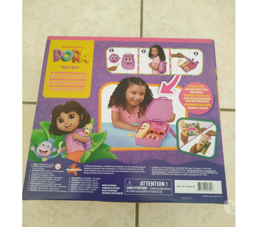 Jeux - Jouets Ardèche Ardoix - 07290 - Photos Vivastreet Sac à dos et accessoires de Dora (Neuf)