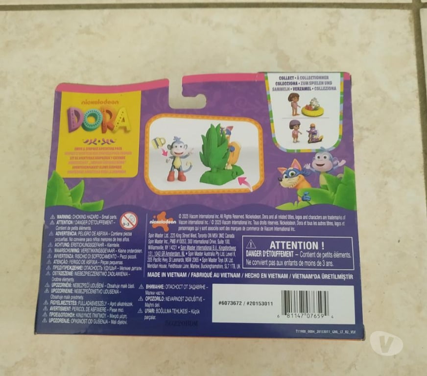Jeux - Jouets Ardèche Ardoix - 07290 - Photos Vivastreet Coffret de figurines Dora - Boots et Chipeur (Neuf)
