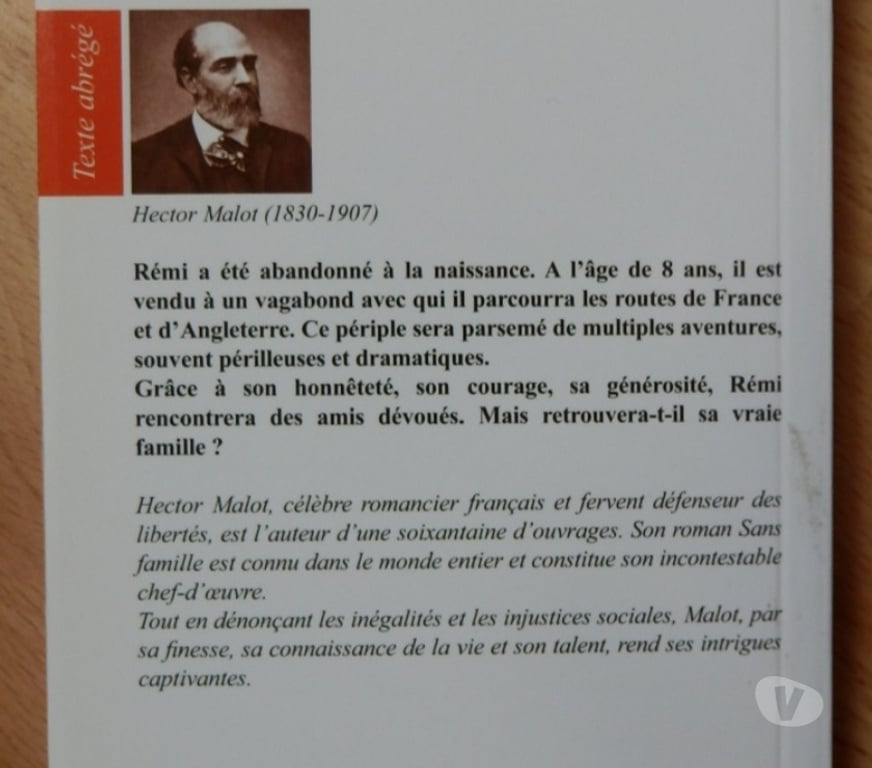 Livres occasion Essonne Evry - 91000 - Photos Vivastreet Livre : Sans famille : très bon état