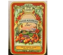Photos Vivastreet Boîte publicitaire métal Massilly- Tisane aux fruits.
