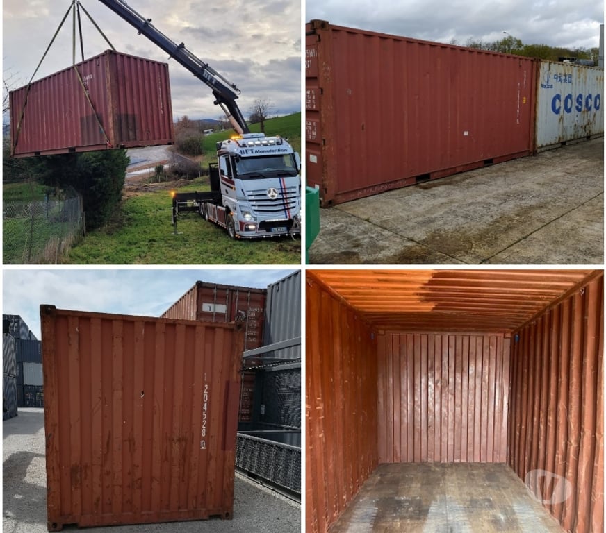 Matériel Haute-Garonne Toulouse - Photos Vivastreet 🟢 Conteneur 20 pieds – Container étanche et révisé