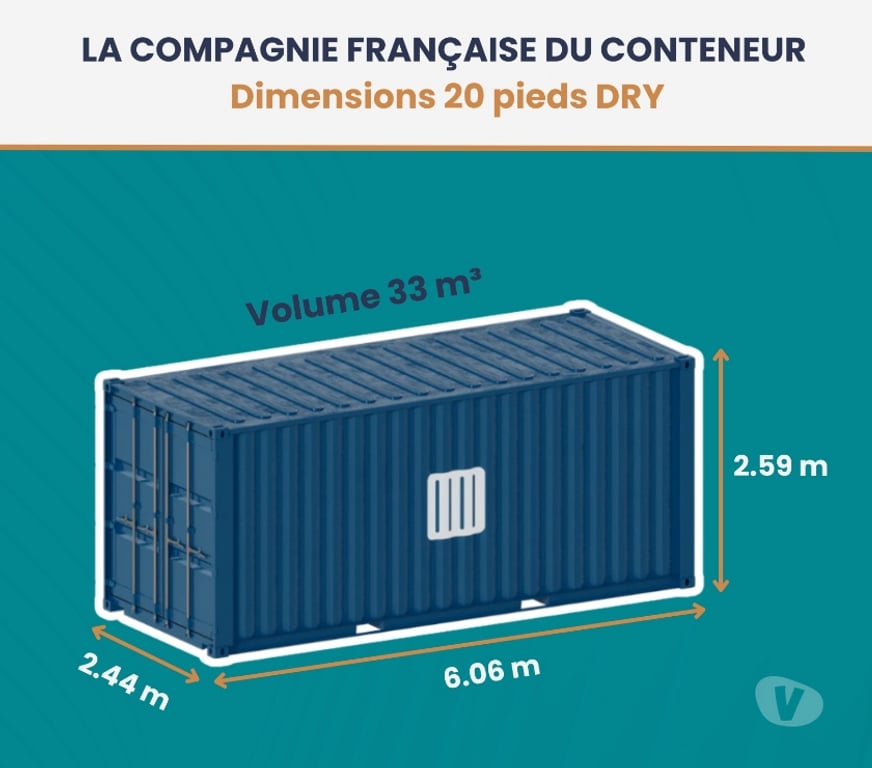 Matériel Haute-Garonne Toulouse - Photos Vivastreet 🟢 Conteneur 20 pieds – Container étanche et révisé