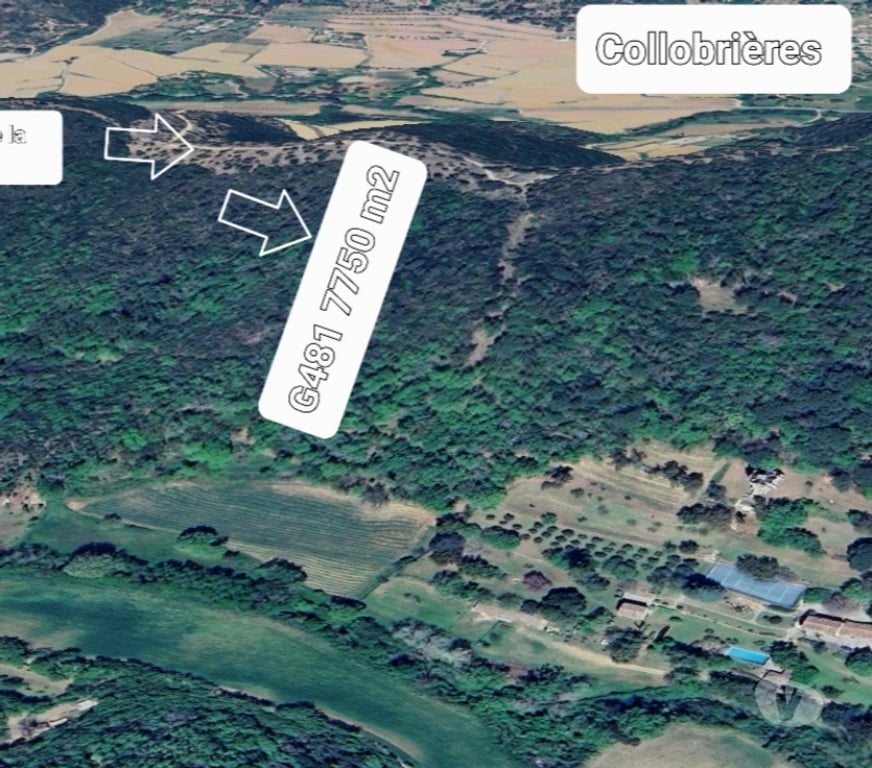 Terrain à vendre Var Collobrieres - 83610 - Photos Vivastreet Terrain loisir très belle vue