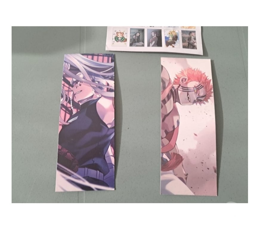 Collection Moselle Semecourt - 57280 - Photos Vivastreet Lot Demon Slayers stickers jeu poker manga anime japon