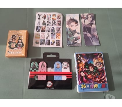 Collection Semecourt Moselle - Photos Vivastreet Lot Demon Slayers stickers jeu poker manga anime japon