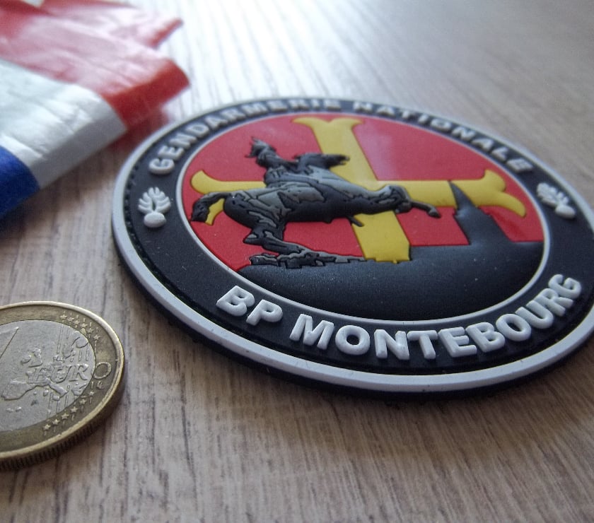 Collection Manche Valognes - 50700 - Photos Vivastreet écusson militaire PVC brigade de proximité (BP) Montebourg