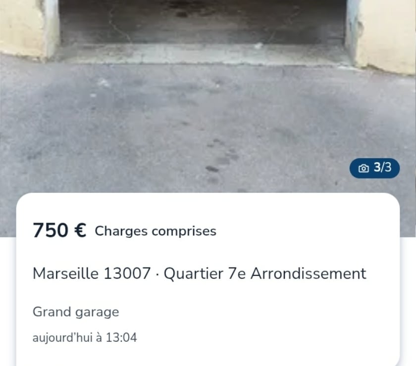 Parkings - Garages Bouches-du-Rhône Marseille - Photos Vivastreet Idéal garage pour entrepeneur