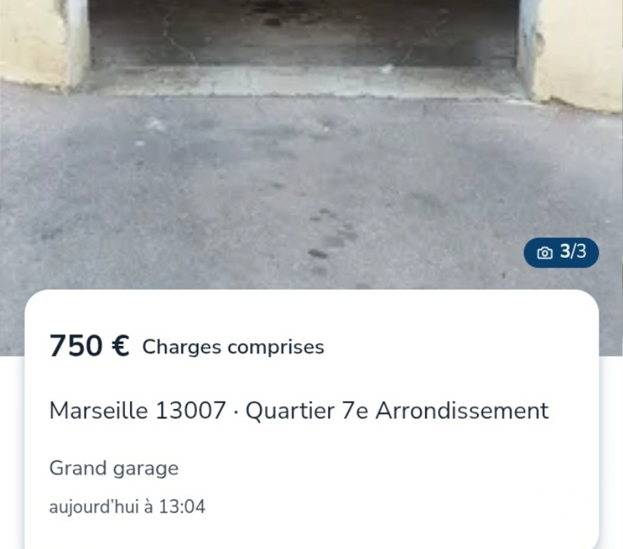 Parkings - Garages Bouches-du-Rhône Marseille - Photos Vivastreet Idéal garage pour entrepeneur