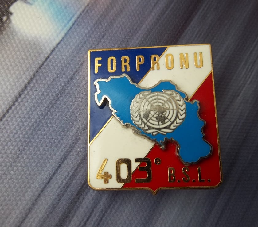 Collection Manche Valognes - 50700 - Photos Vivastreet insigne militaire OPEX 403° Bataillon de Soutien Logistique