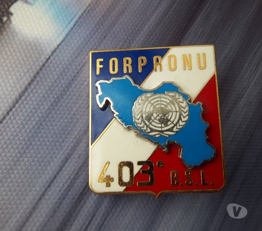 Collection Manche Valognes - 50700 - Photos Vivastreet insigne militaire OPEX 403° Bataillon de Soutien Logistique