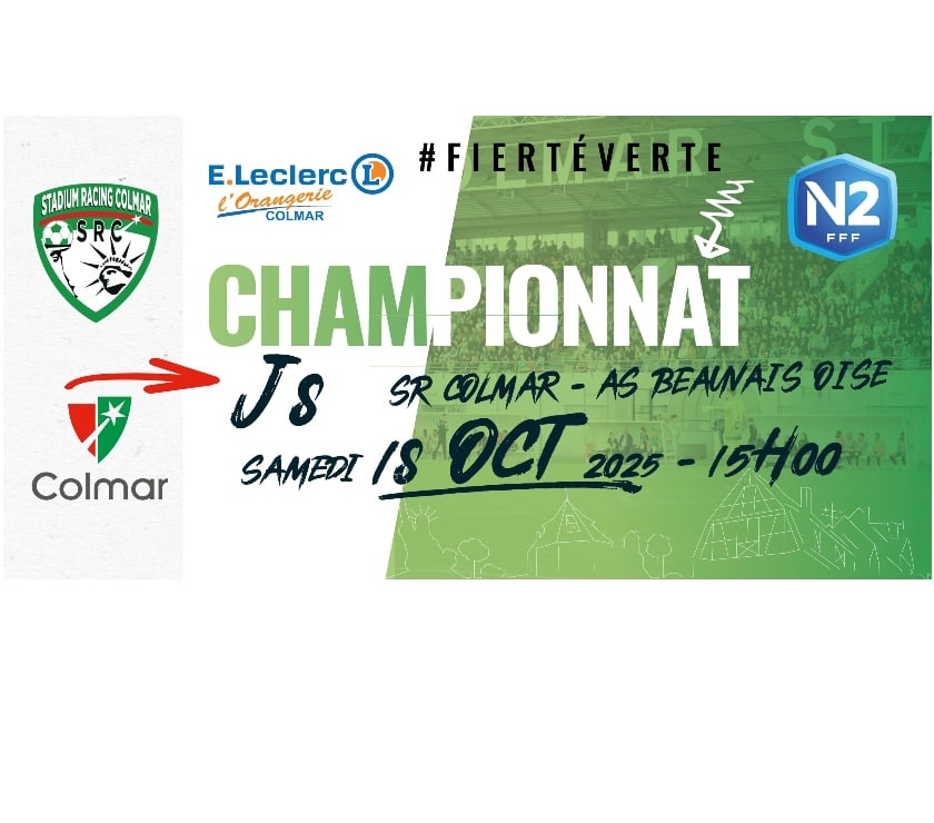 Evenements sportifs Colmar Haut-Rhin - Photos Vivastreet 2 places Colmar vs AS Beauvais samedi 18 octobre à 15H