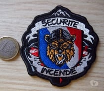 écusson collection sécurité incendie pompier insigne