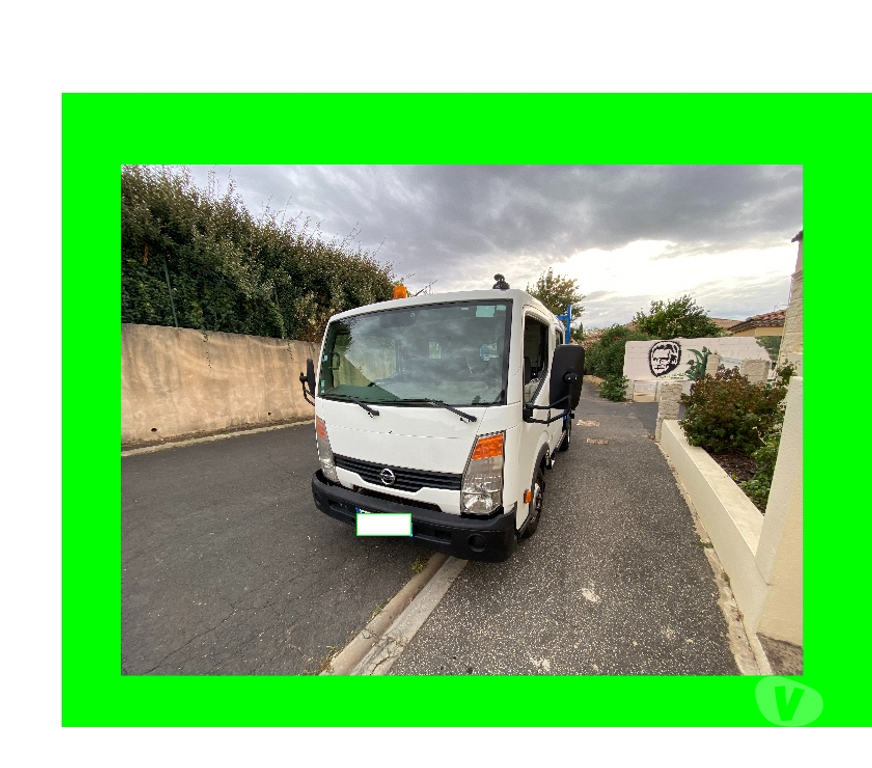 Véhicules commerciaux & utilitaires d'occasion Hérault Montpellier - Photos Vivastreet Nissan benne . cabstar benne double cabine 6 places comme ne